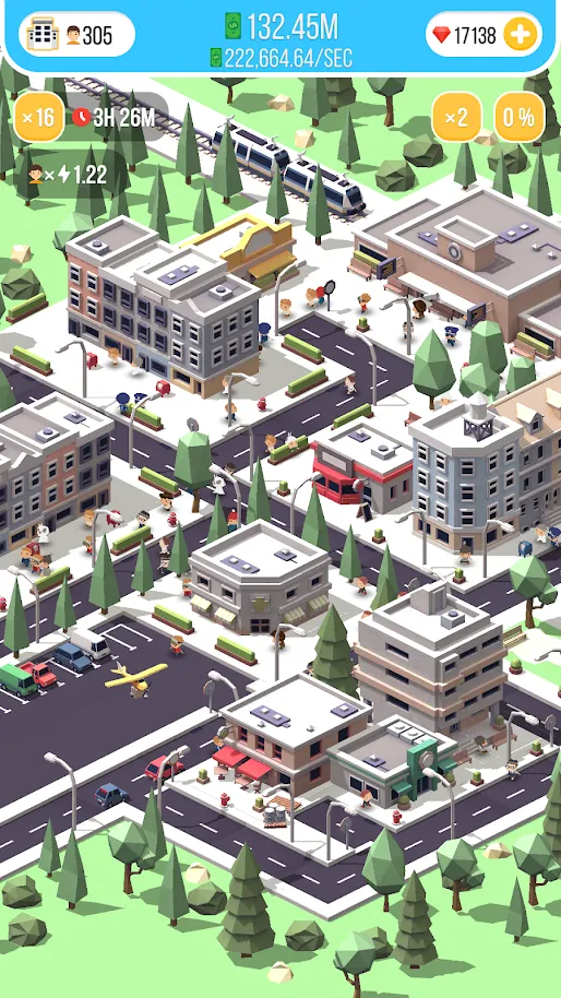 Idle Island – Постройте город на своем острове! [мод: много денег] Screenshot 3