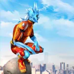 Скачать Snow Storm Superhero Мод (Много маны) на Андроид