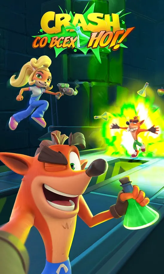 Crash Bandicoot: со всех ног! [мод: режим бога] Screenshot 1
