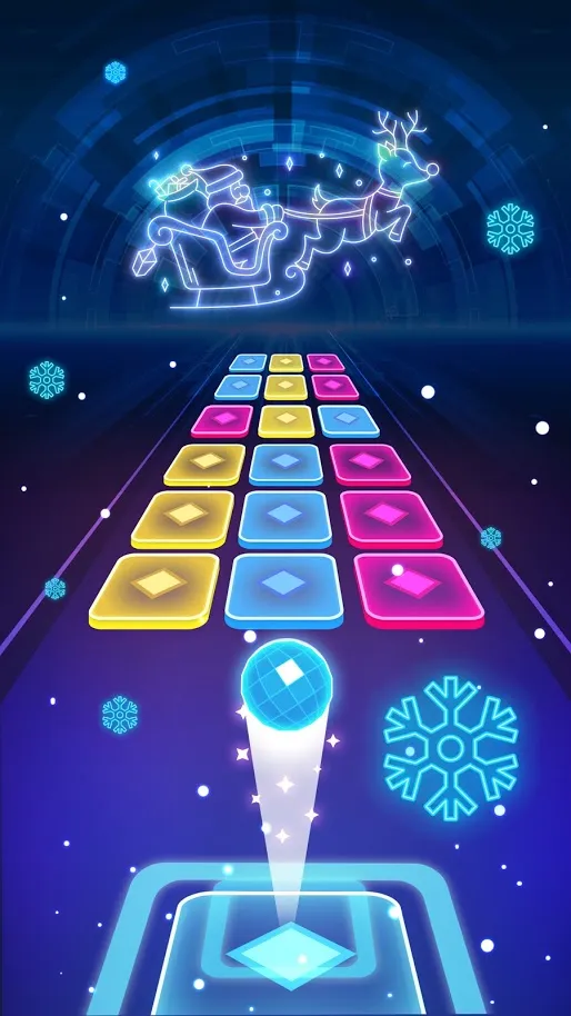 Color Hop 3D [мод: всё открыто] Screenshot 2