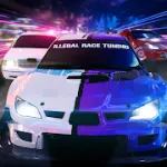 Скачать Illegal Race Tuning – Real car racing multiplayer [мод: много денег] на Андроид