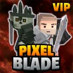 Скачать Pixel Blade M VIP Мод (Меню, Много денег, Множитель урона) на Андроид