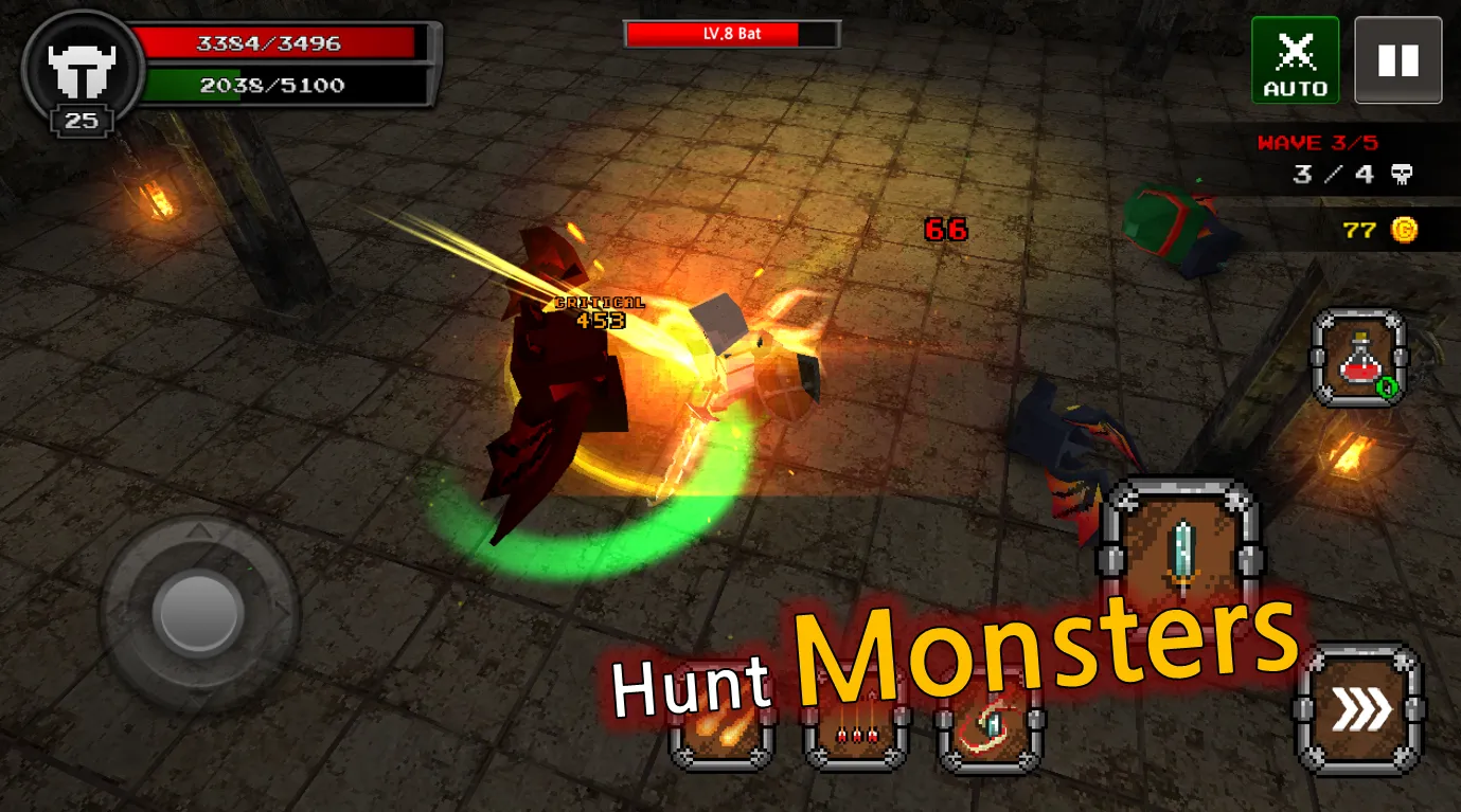 Pixel Blade M VIP v9.7.3 APK Мод (Меню, Много денег, Множитель урона) Screenshot 2