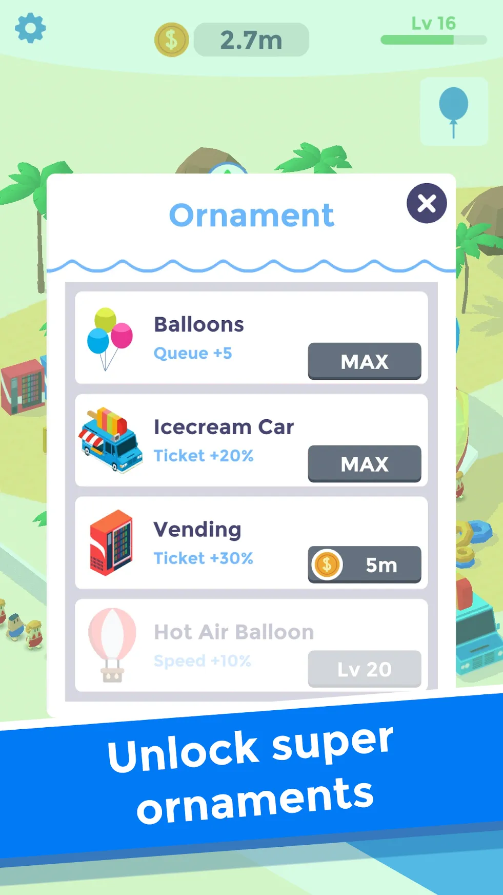Idle Aqua Park [мод: много денег] Screenshot 3