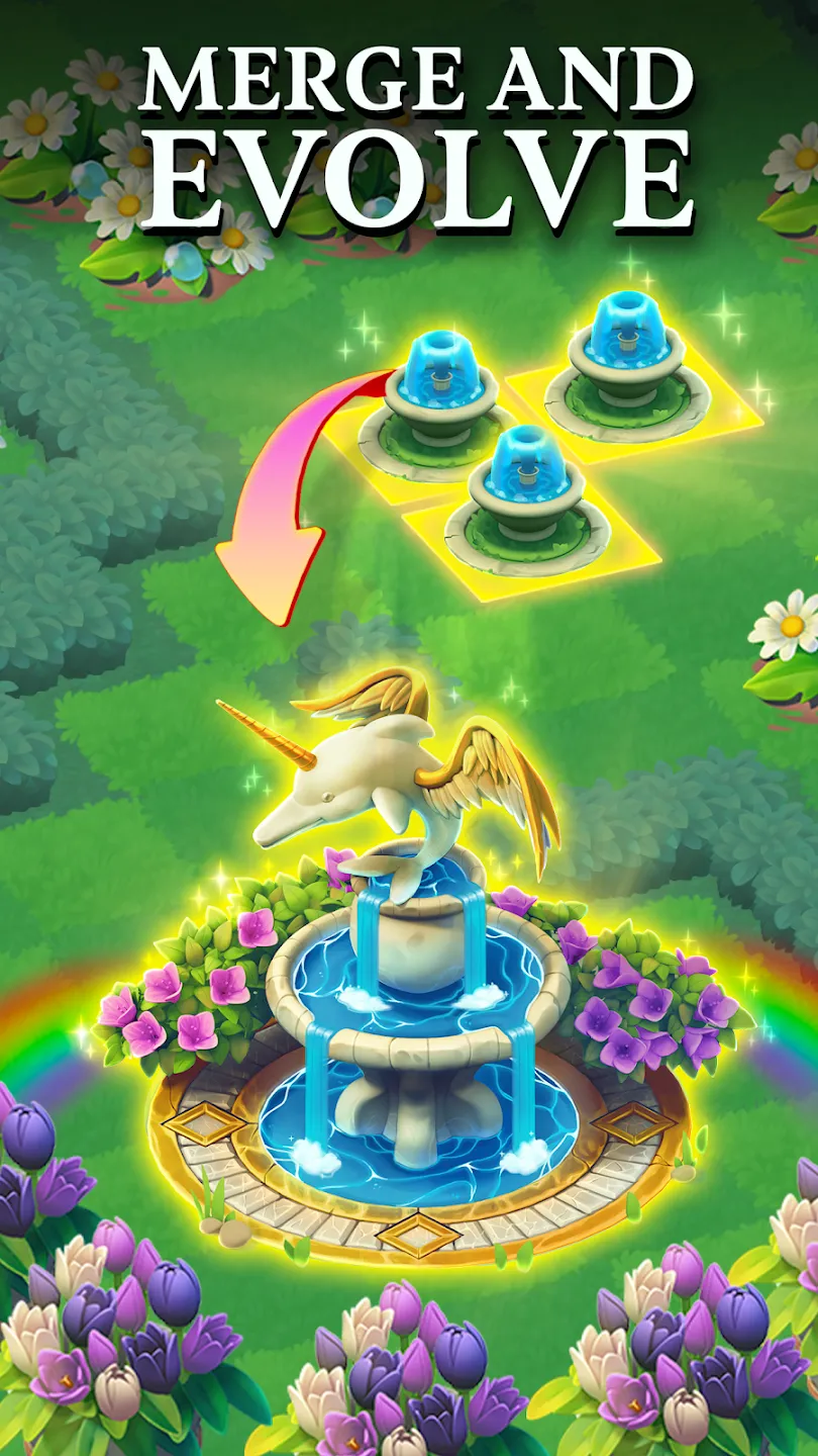 Merge Gardens v1.52.0 APK Мод (Меню, Много денег, Скорость игры) Screenshot 4 Merge Gardens v1.52.0 APK Мод (Меню, Много денег, Скорость игры) Screenshot 4