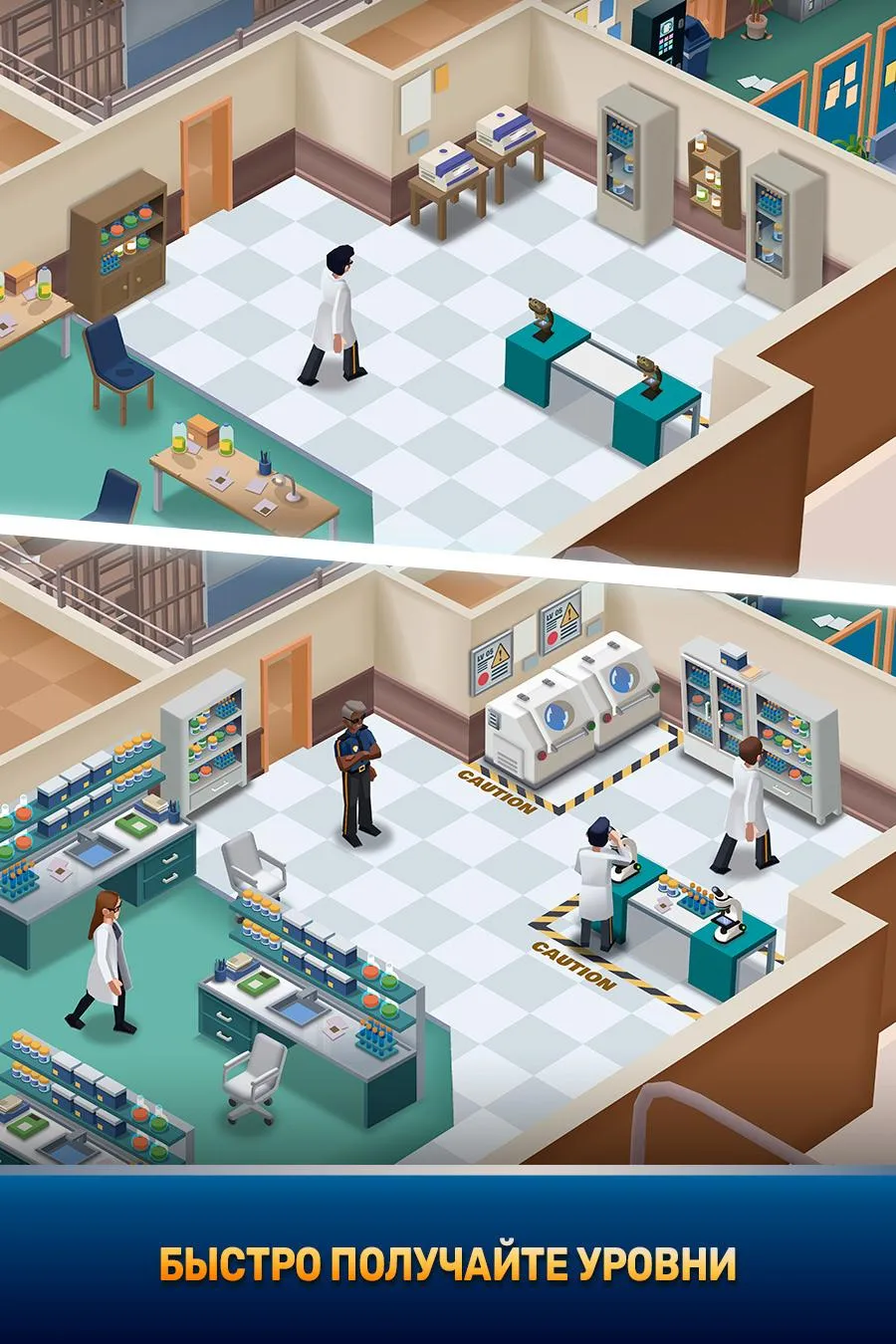 Idle Police Tycoon－Police Game [мод: много денег] Screenshot 3