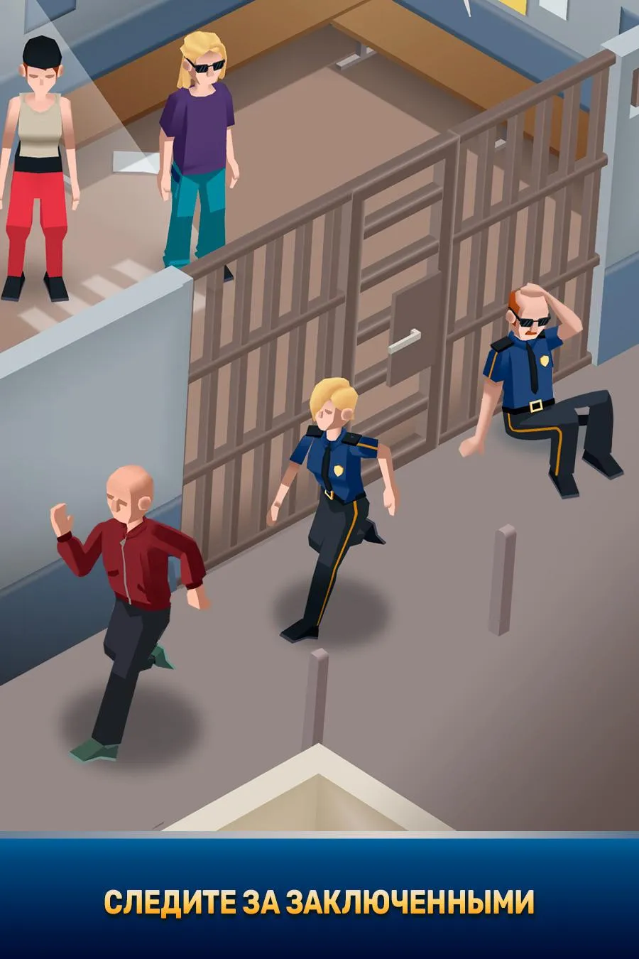 Idle Police Tycoon－Police Game [мод: много денег] Screenshot 5