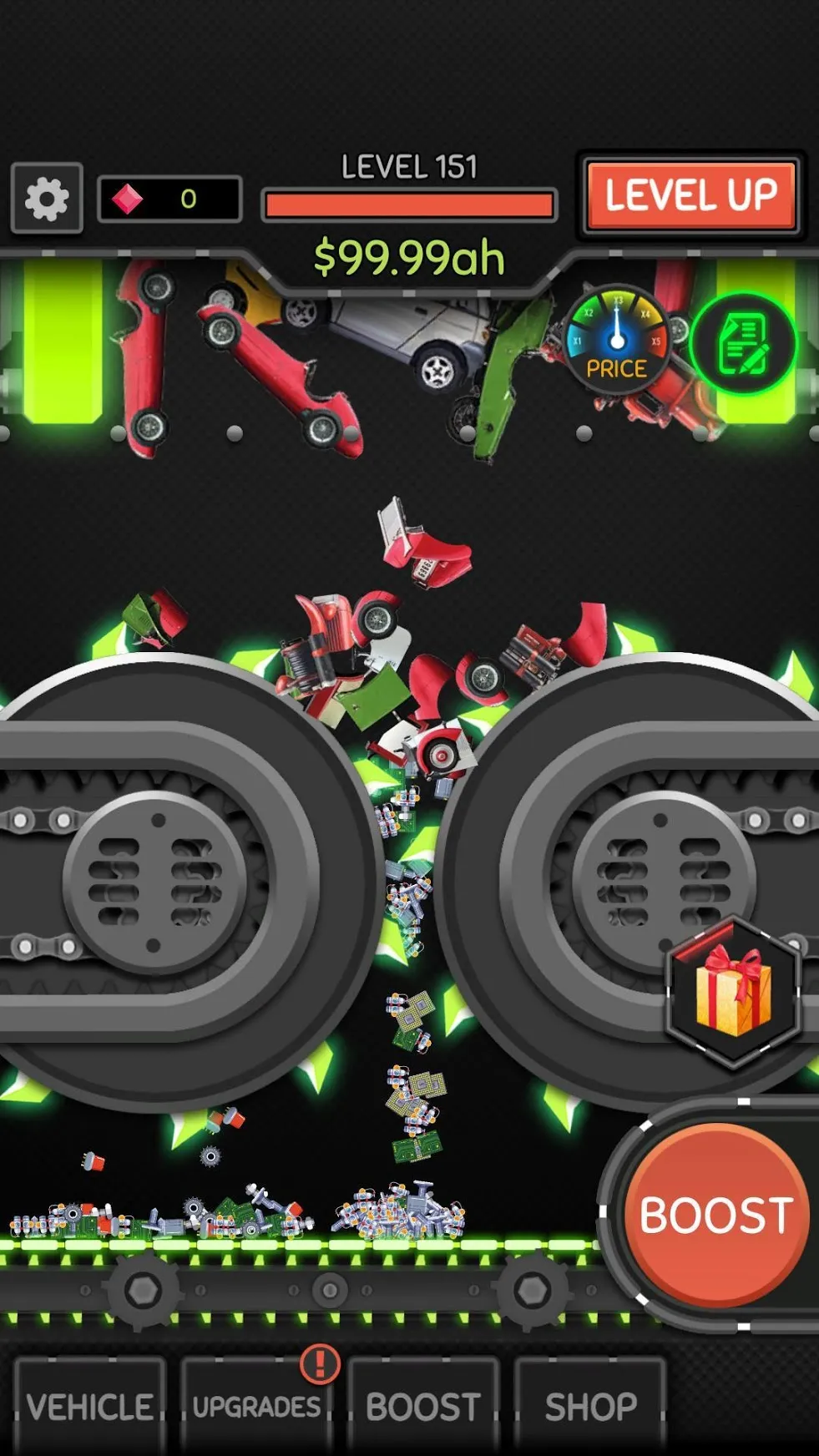 Idle Car Crusher [мод: много денег] Screenshot 3