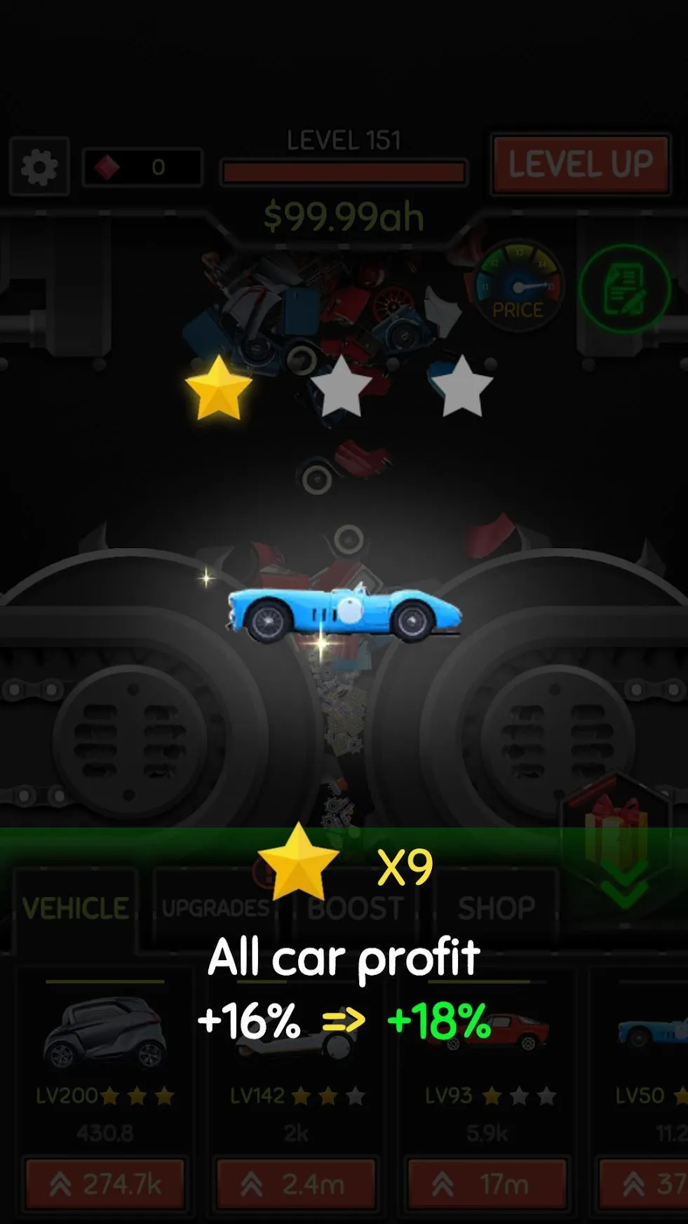 Idle Car Crusher [мод: много денег] Screenshot 5