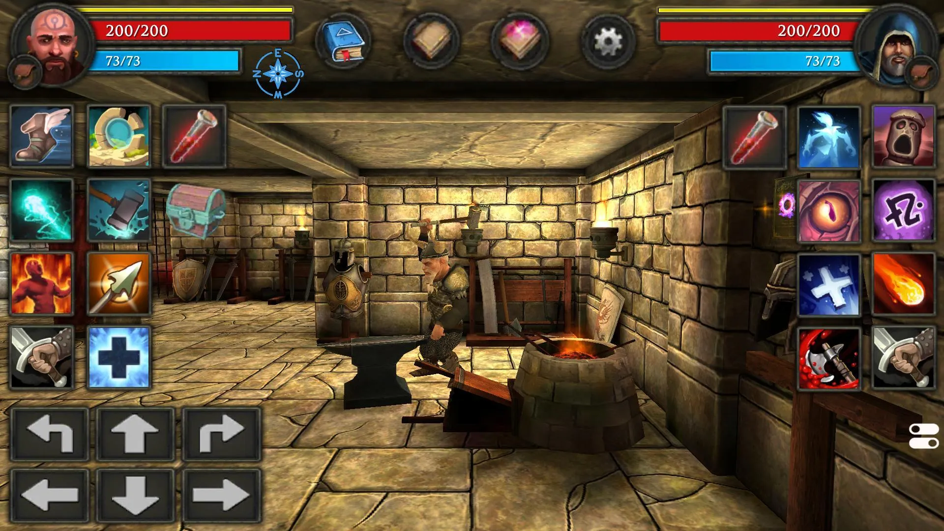 Moonshades: РПГ-Подземелье [мод: меню] Screenshot 2