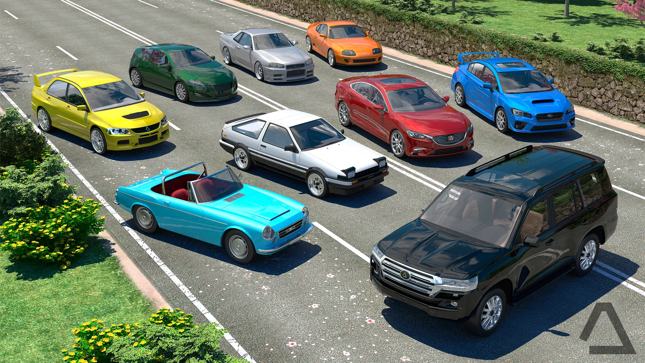 Driving Zone: Japan v3.29 APK Мод (Много денег) Screenshot 1