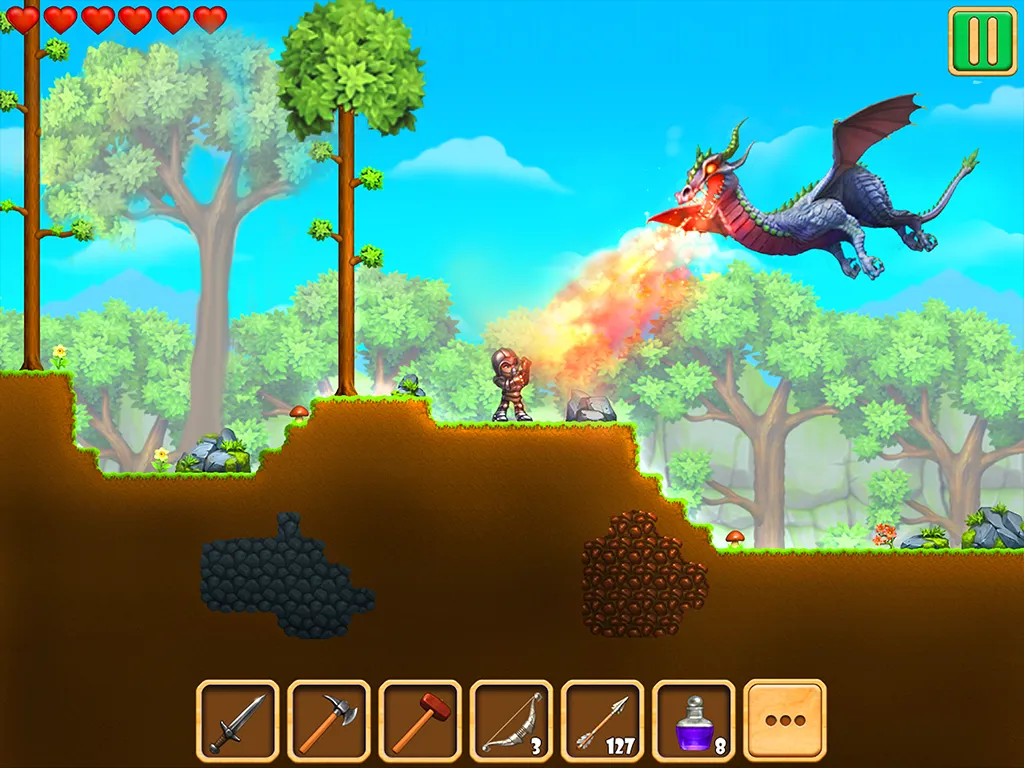 Adventaria: 2D World of Craft & Mining [мод: бесплатный крафт] Screenshot 1