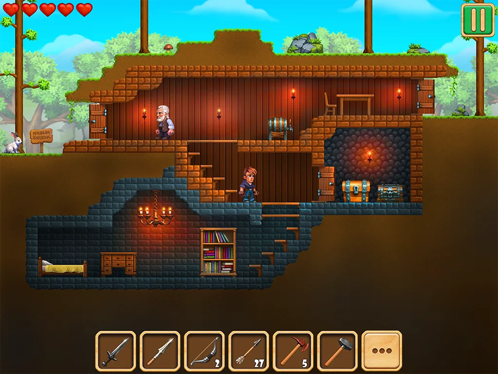 Adventaria: 2D World of Craft & Mining [мод: бесплатный крафт] Screenshot 3