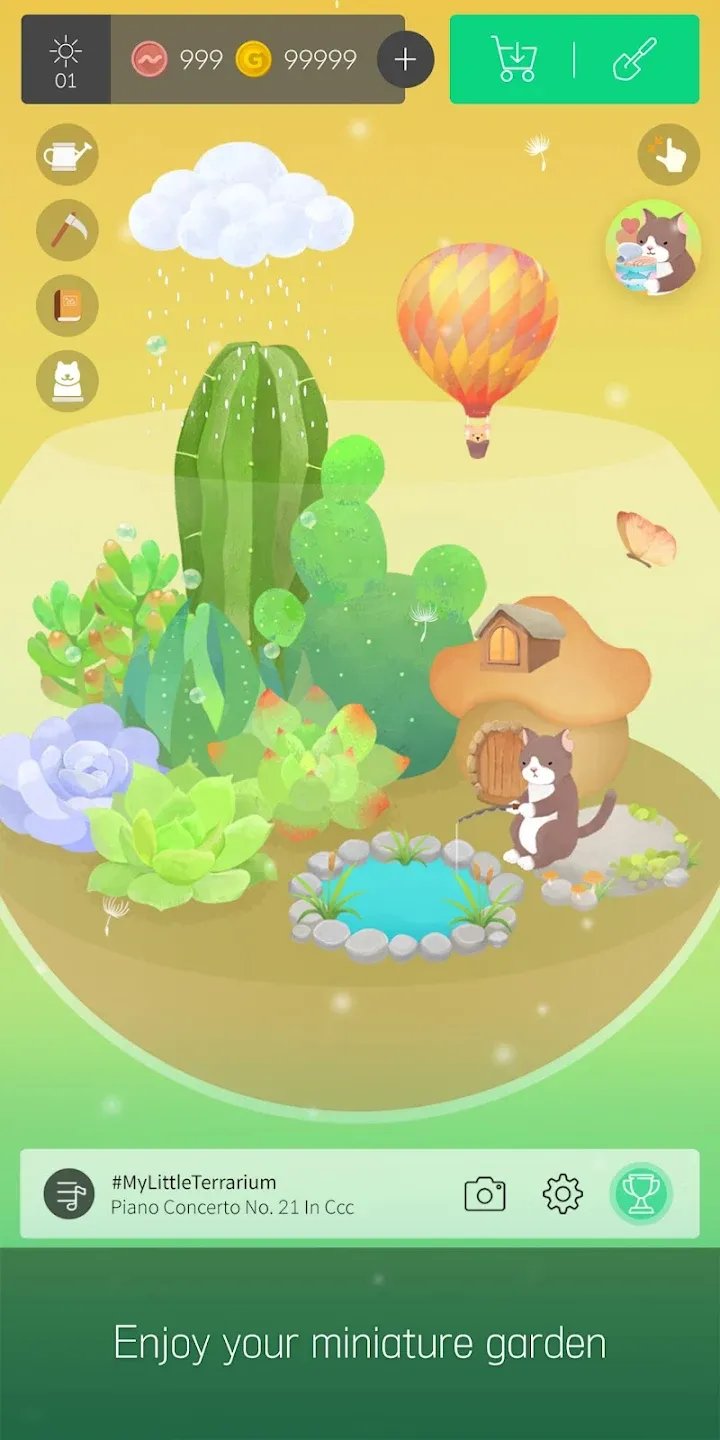 My Little Terrarium v2.9.3 APK Мод (Много денег) Screenshot 1