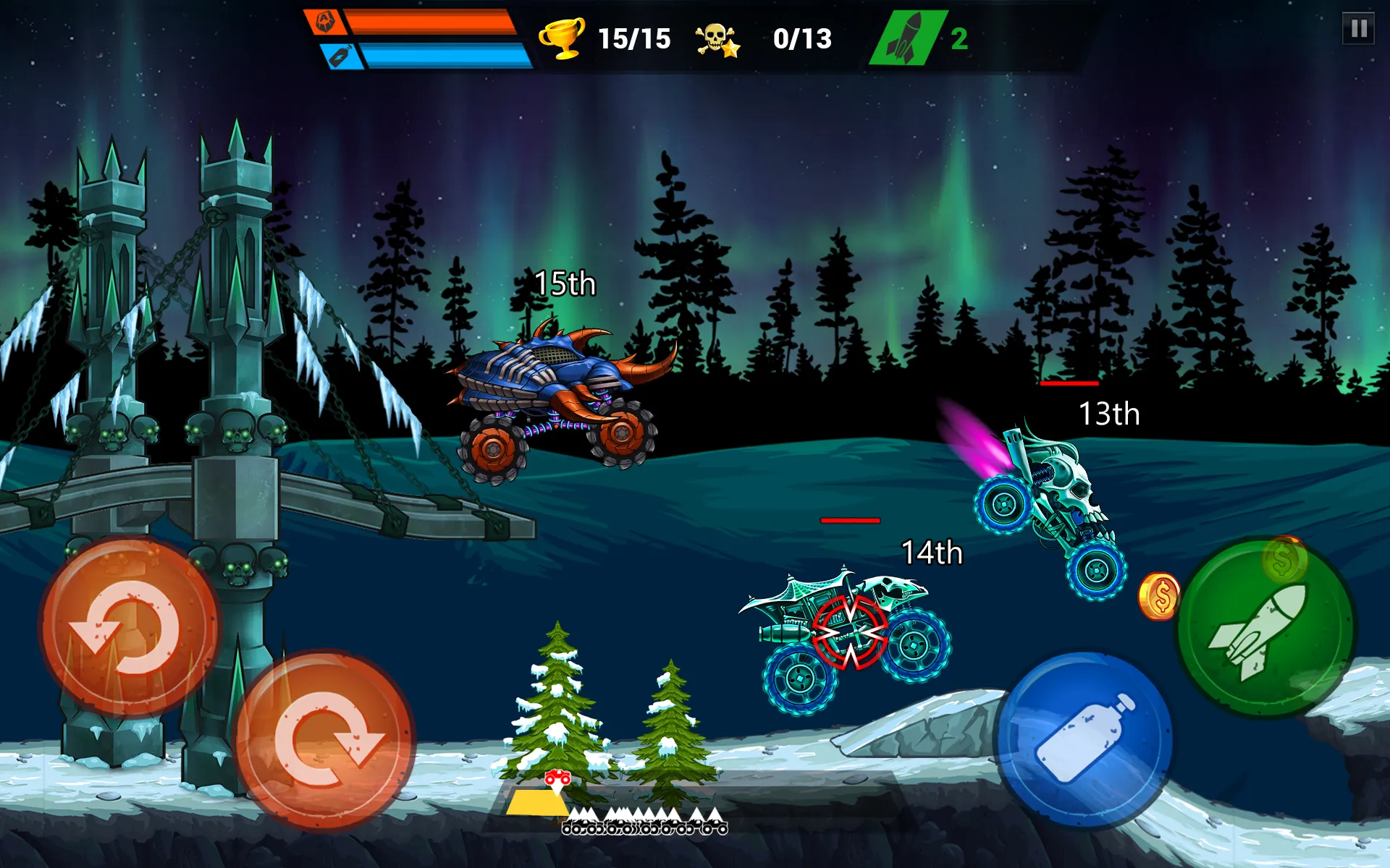 Mad Truck Challenge Гонки 4x4 [мод: много денег] Screenshot 5