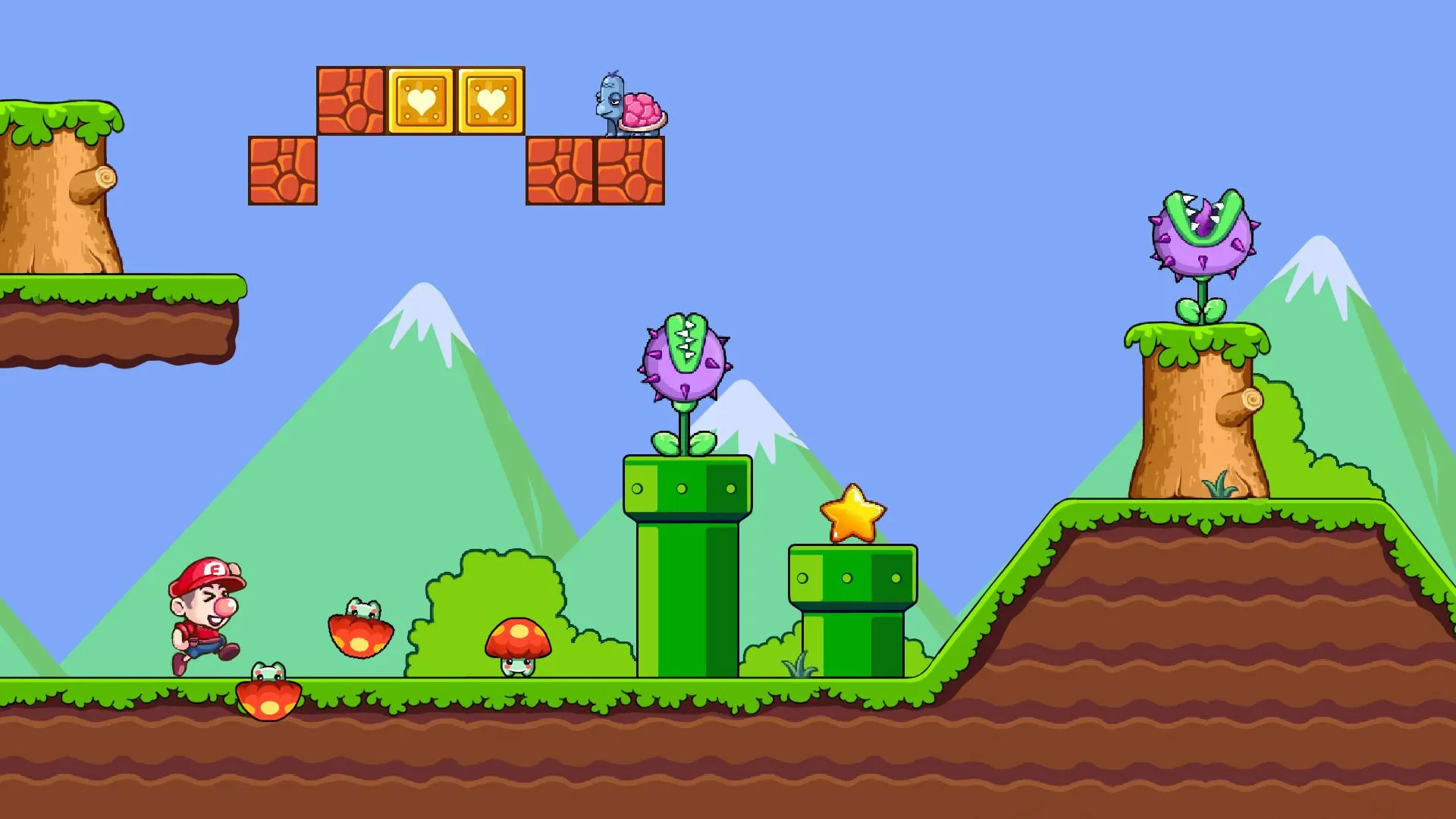 Bob World Супер денди оригинал [мод: много денег] Screenshot 1