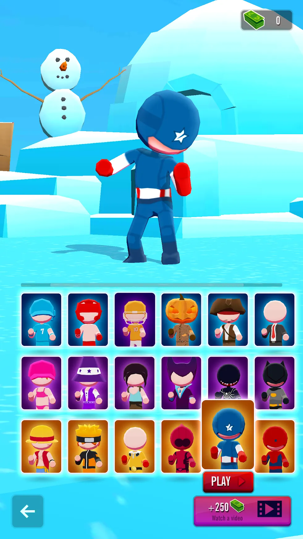 Stickman 3D – Уличный гангстер [мод: бесплатные покупки] Screenshot 1
