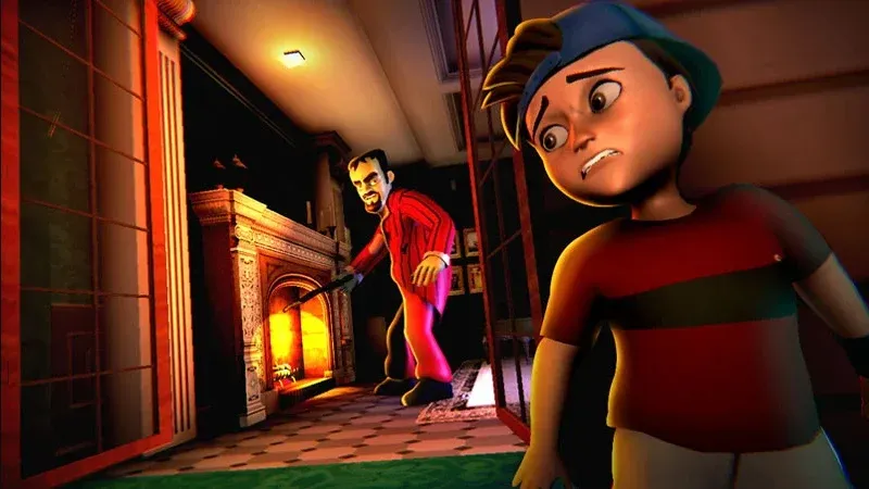 Scary Stranger 3D v8.0 APK Мод (Много денег) Screenshot 1