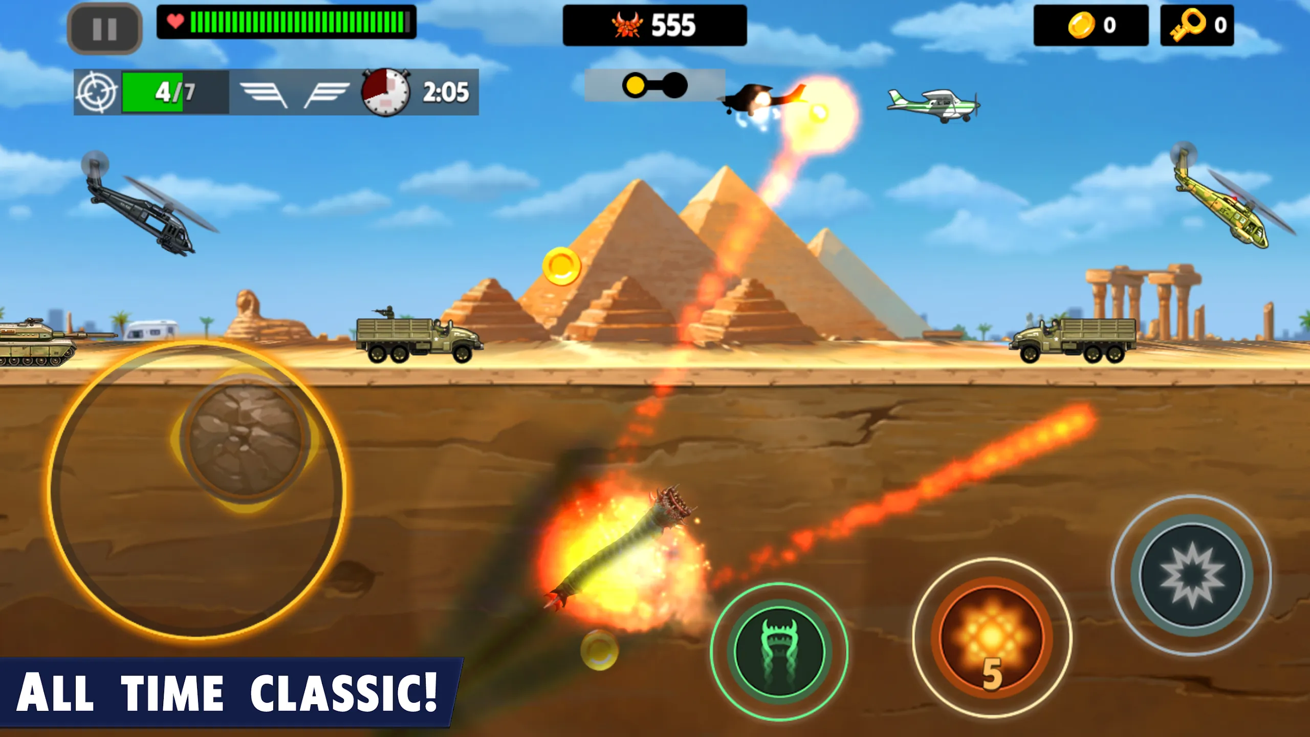 Death Worm™ Deluxe v3.0.019 APK Мод (Много денег) Screenshot 2 Death Worm™ Deluxe v3.0.019 APK Мод (Много денег) Screenshot 2