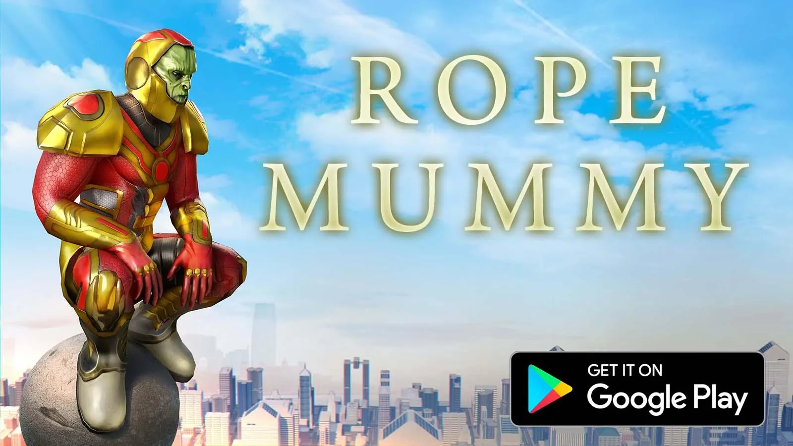 Rope Mummy Crime Simulator: Vegas Hero Screenshot 1