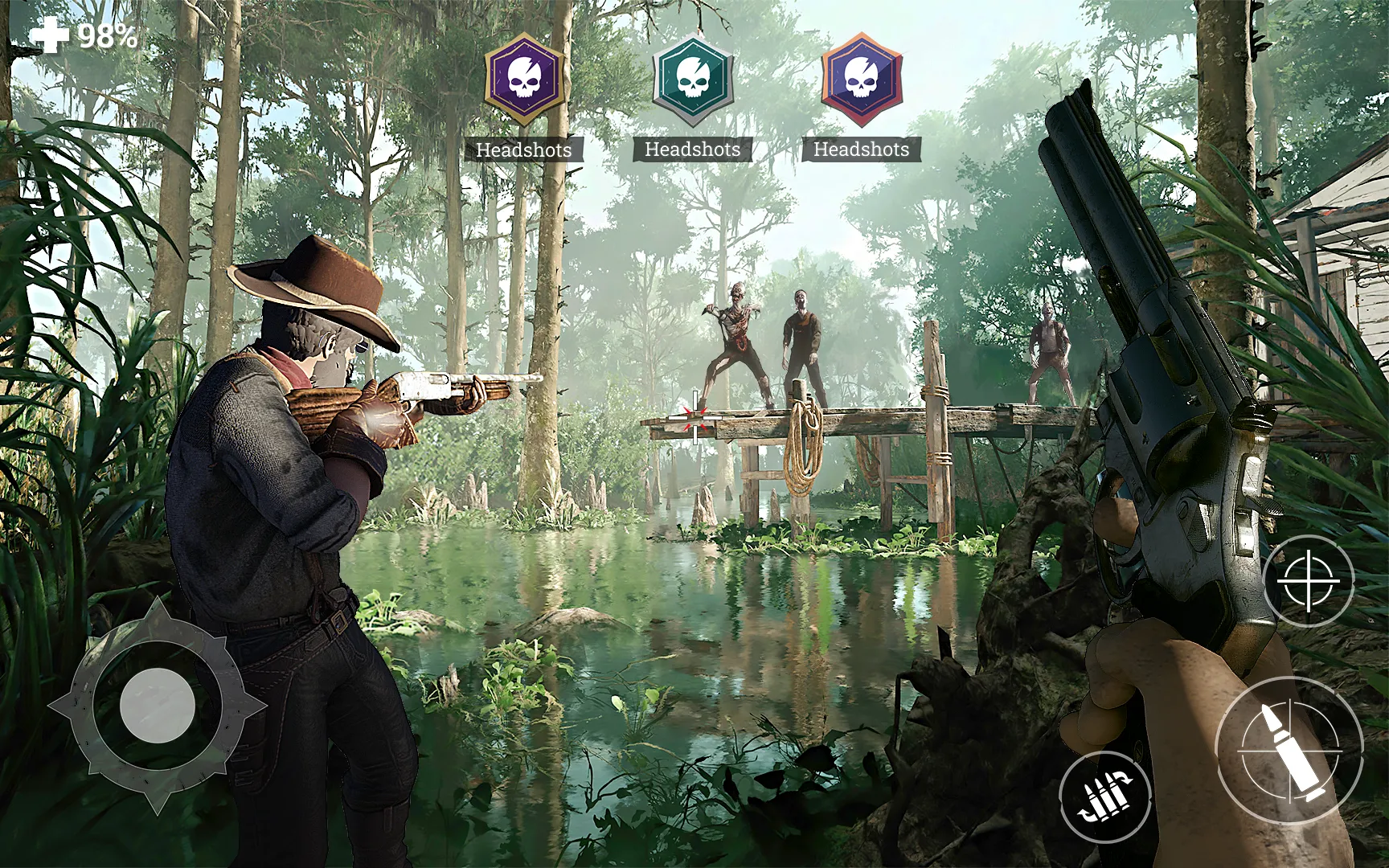 Wild West Survival: Зомби шутер и выживание [мод: много денег] Screenshot 1