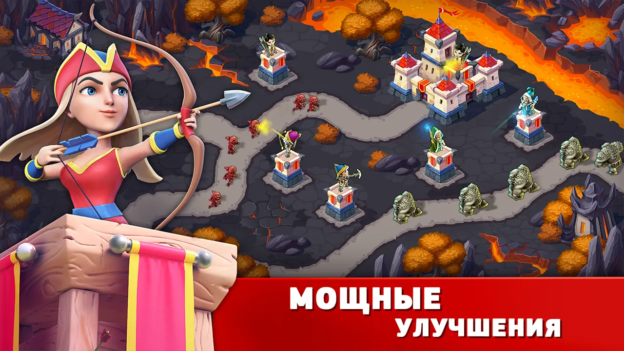Toy Defense Fantasy – Tower Defense Game [мод: много денег] Screenshot 3