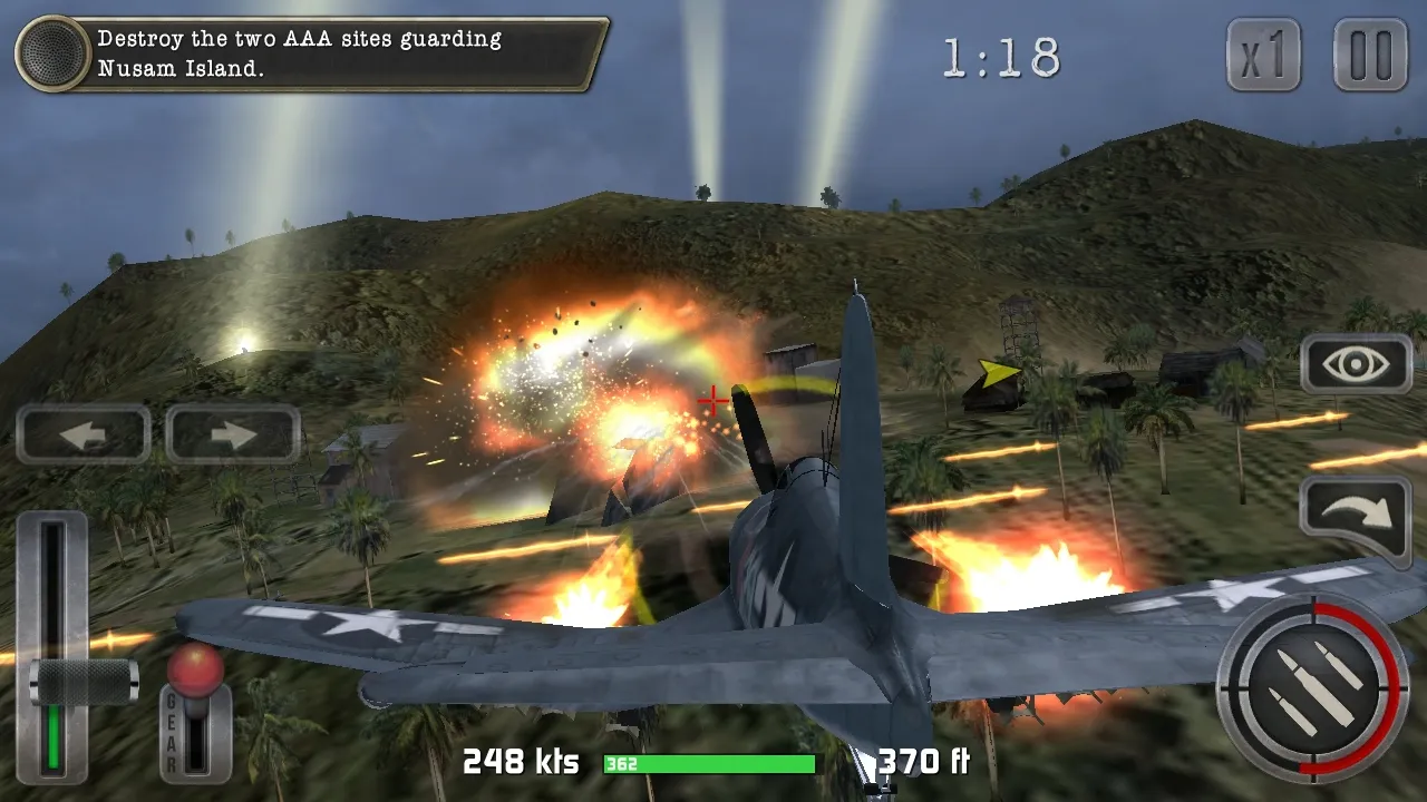 Air Combat Pilot: WW2 Pacific [мод: много денег] Screenshot 1
