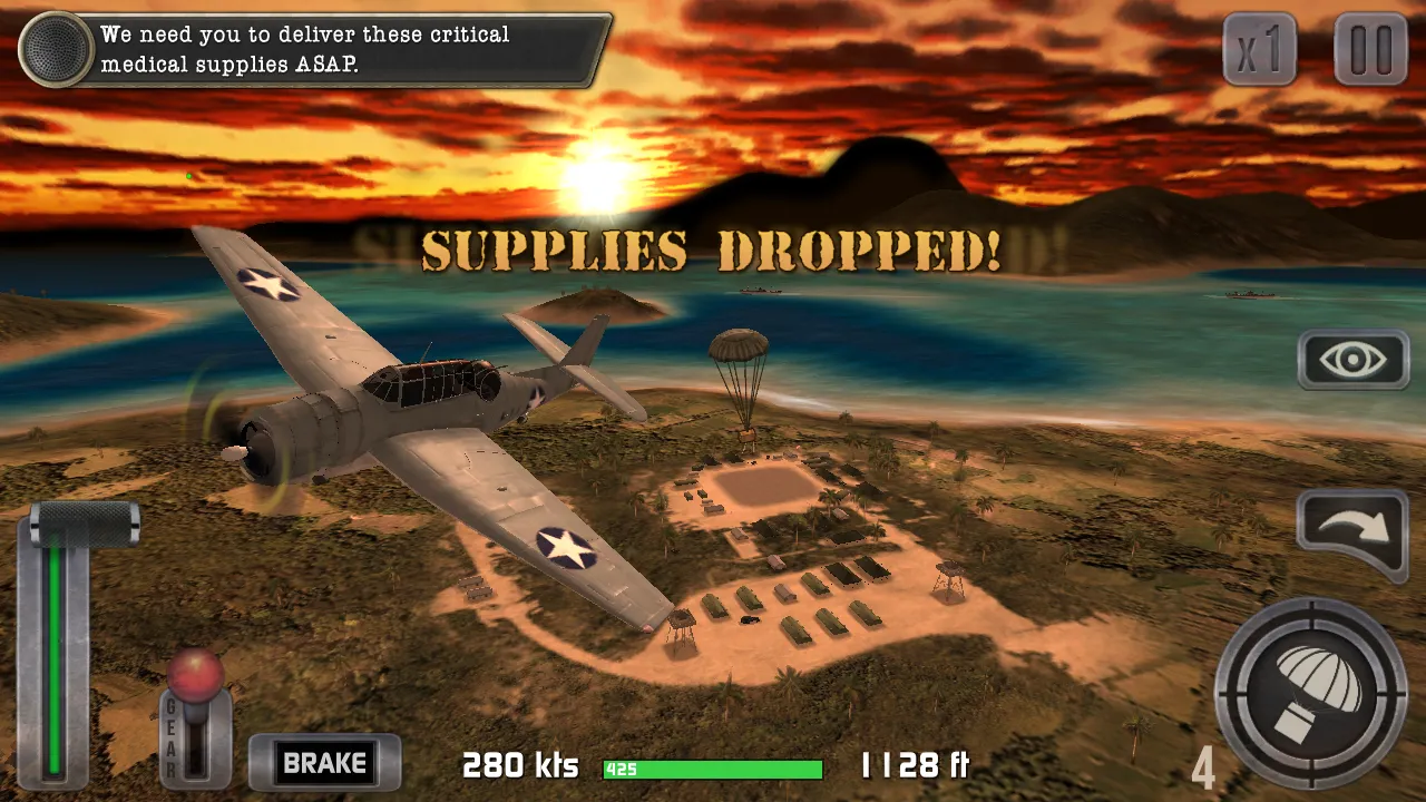 Air Combat Pilot: WW2 Pacific [мод: много денег] Screenshot 3