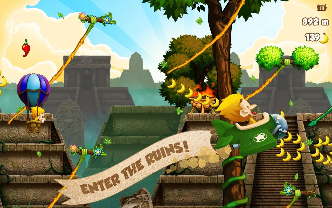 Benji Bananas [мод: много денег] Screenshot 3