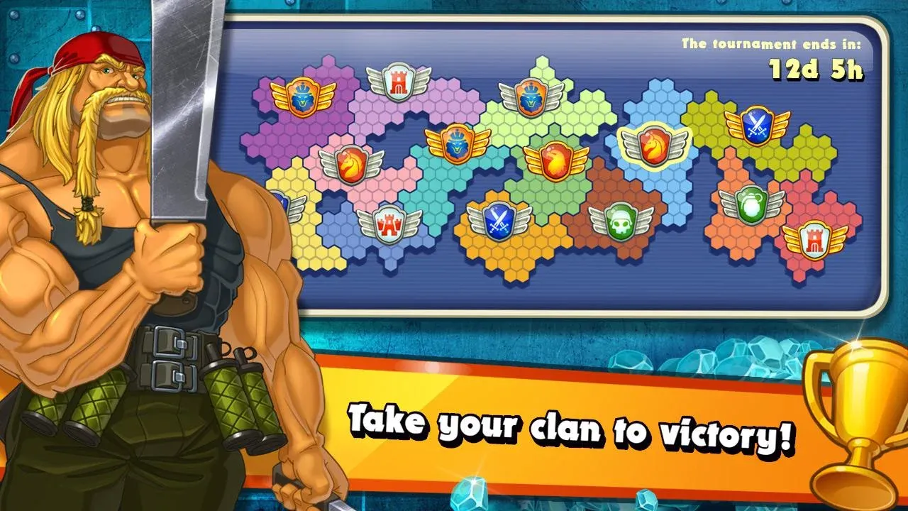 Jungle Heat: War of Clans v2.2.7 APK Мод (Режим бога) Screenshot 1 Jungle Heat: War of Clans v2.2.7 APK Мод (Режим бога) Screenshot 1