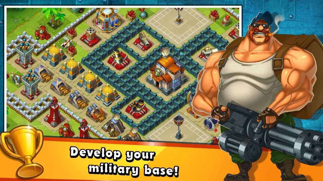 Jungle Heat: War of Clans v2.2.7 APK Мод (Режим бога) Screenshot 4 Jungle Heat: War of Clans v2.2.7 APK Мод (Режим бога) Screenshot 4