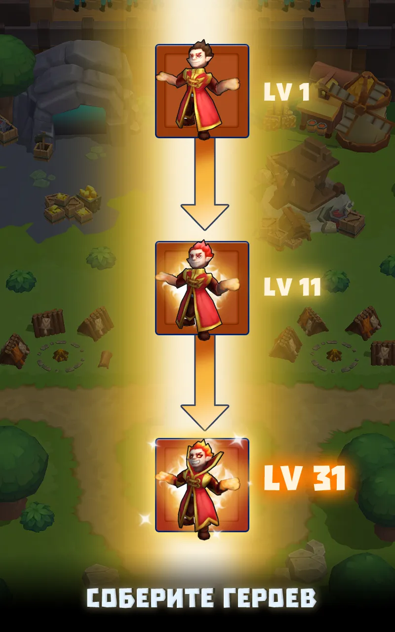 Wild Castle TD - Grow Empire [мод: меню] Screenshot 5