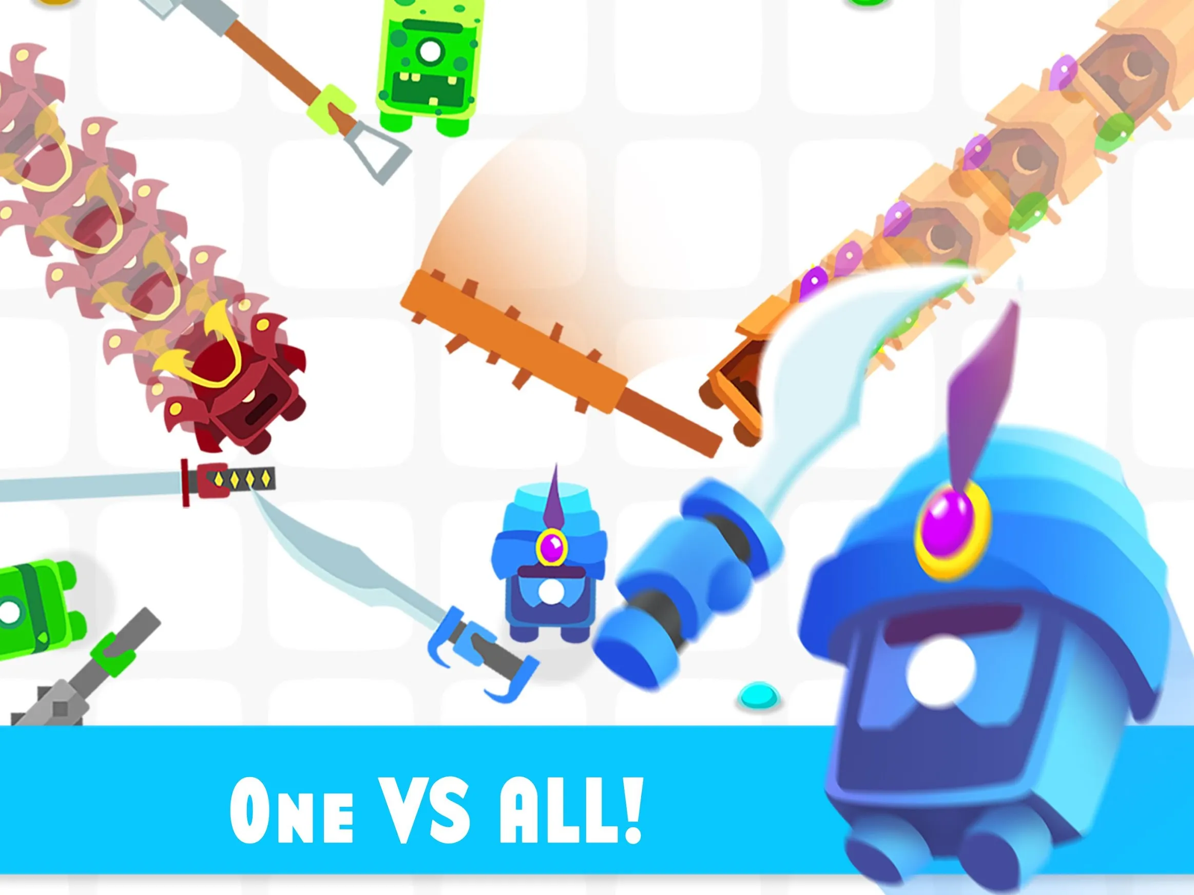 Goons.io Knight Warriors [мод: режим бога] Screenshot 4
