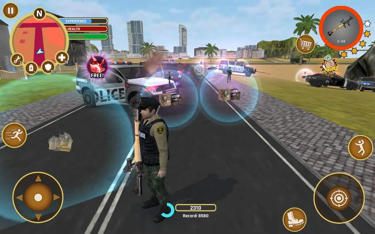 Miami Crime Police v2.8.0 APK Мод (Много денег) Screenshot 2 Miami Crime Police v2.8.0 APK Мод (Много денег) Screenshot 2