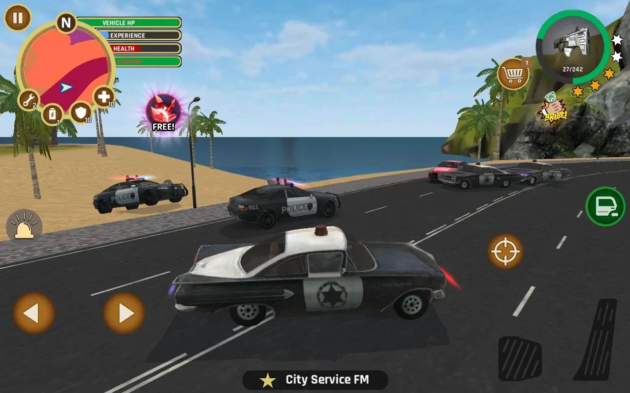 Miami Crime Police v2.8.0 APK Мод (Много денег) Screenshot 3 Miami Crime Police v2.8.0 APK Мод (Много денег) Screenshot 3