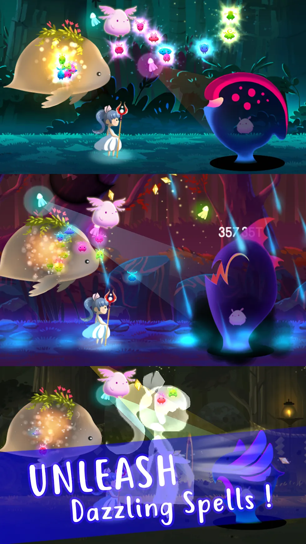 Light a Way: Tap Tap Fairytale [мод: много денег] Screenshot 5