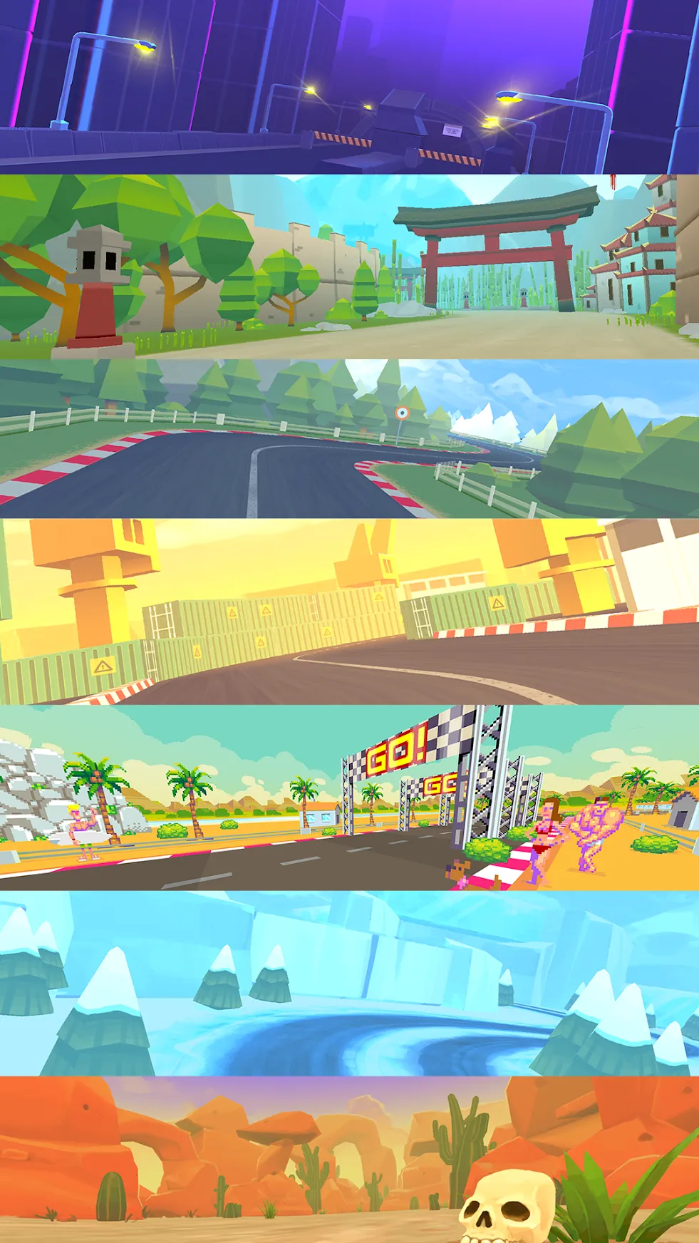 Thumb Drift — Furious Car Drifting [мод: много денег] Screenshot 2