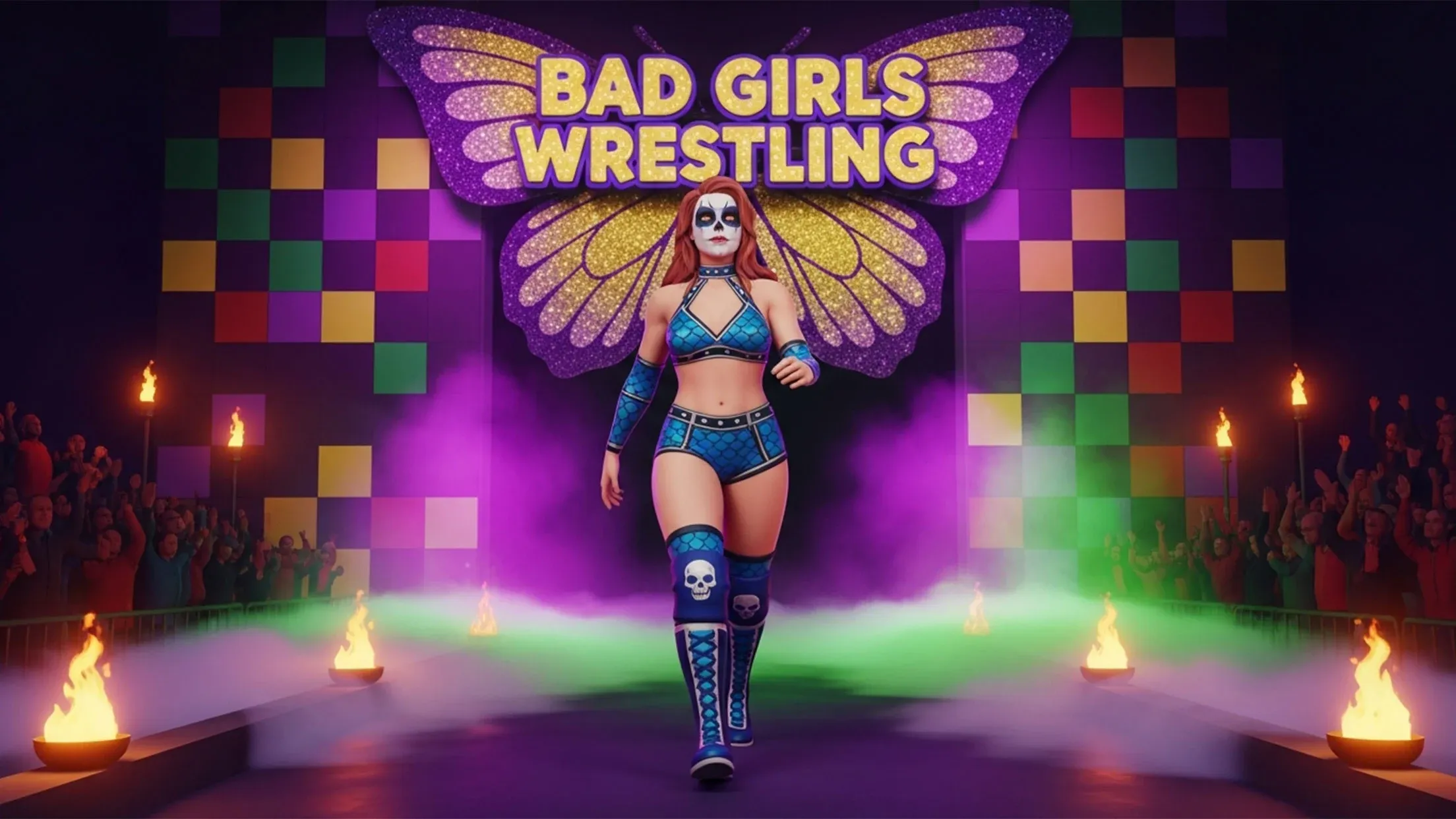 Bad Girls Wrestling Game v6.6 APK Мод (Много денег) Screenshot 5