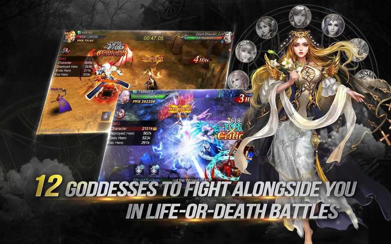 Goddess: Primal Chaos - MMORPG [мод: много денег] Screenshot 5