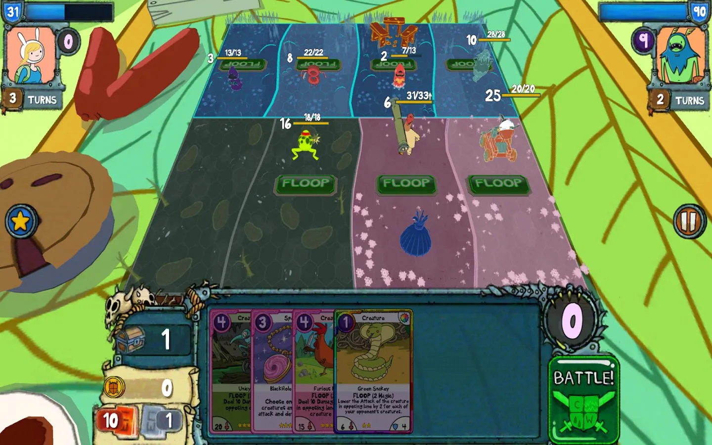 Card Wars – Adventure Time [мод: много денег] Screenshot 4