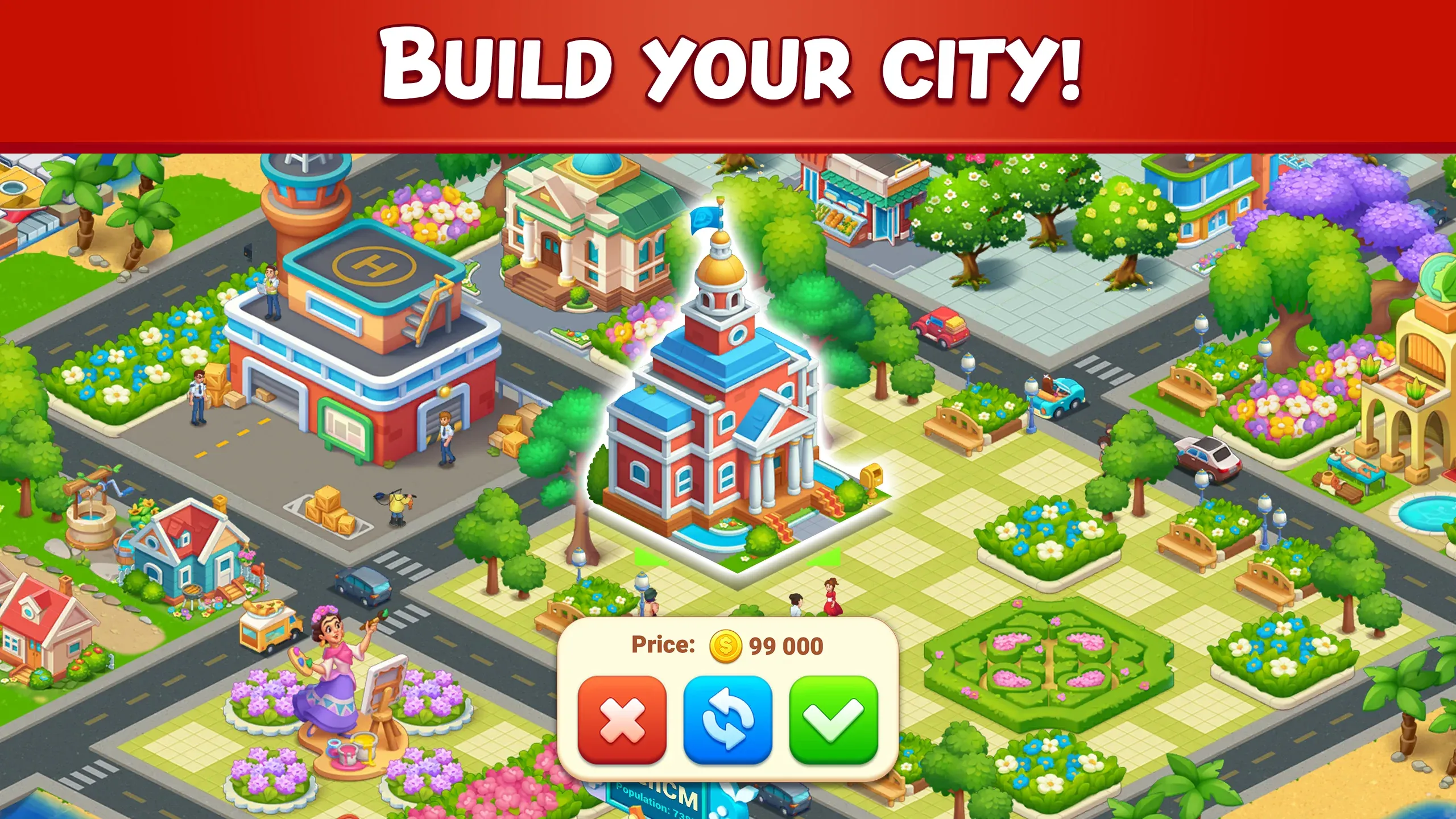 Farm City: Farming & Building v2.10.73 APK Мод (Много денег) Screenshot 4 Farm City: Farming & Building v2.10.73 APK Мод (Много денег) Screenshot 4