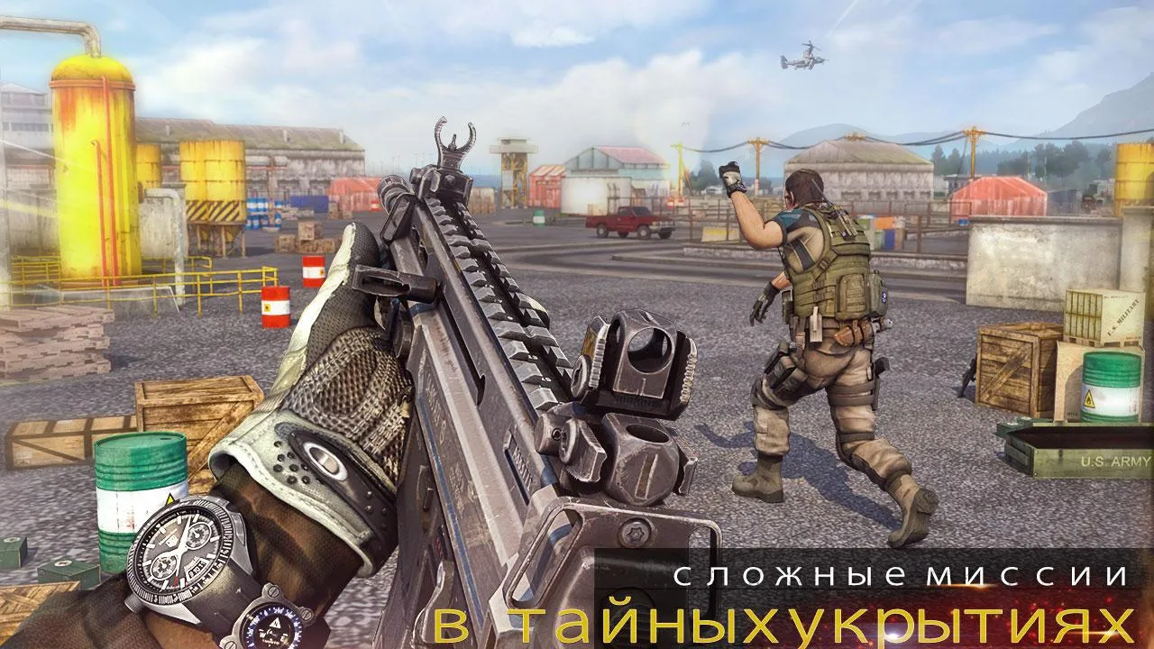 Настоящий коммандос критическое действие игры [мод: режим бога] Screenshot 4