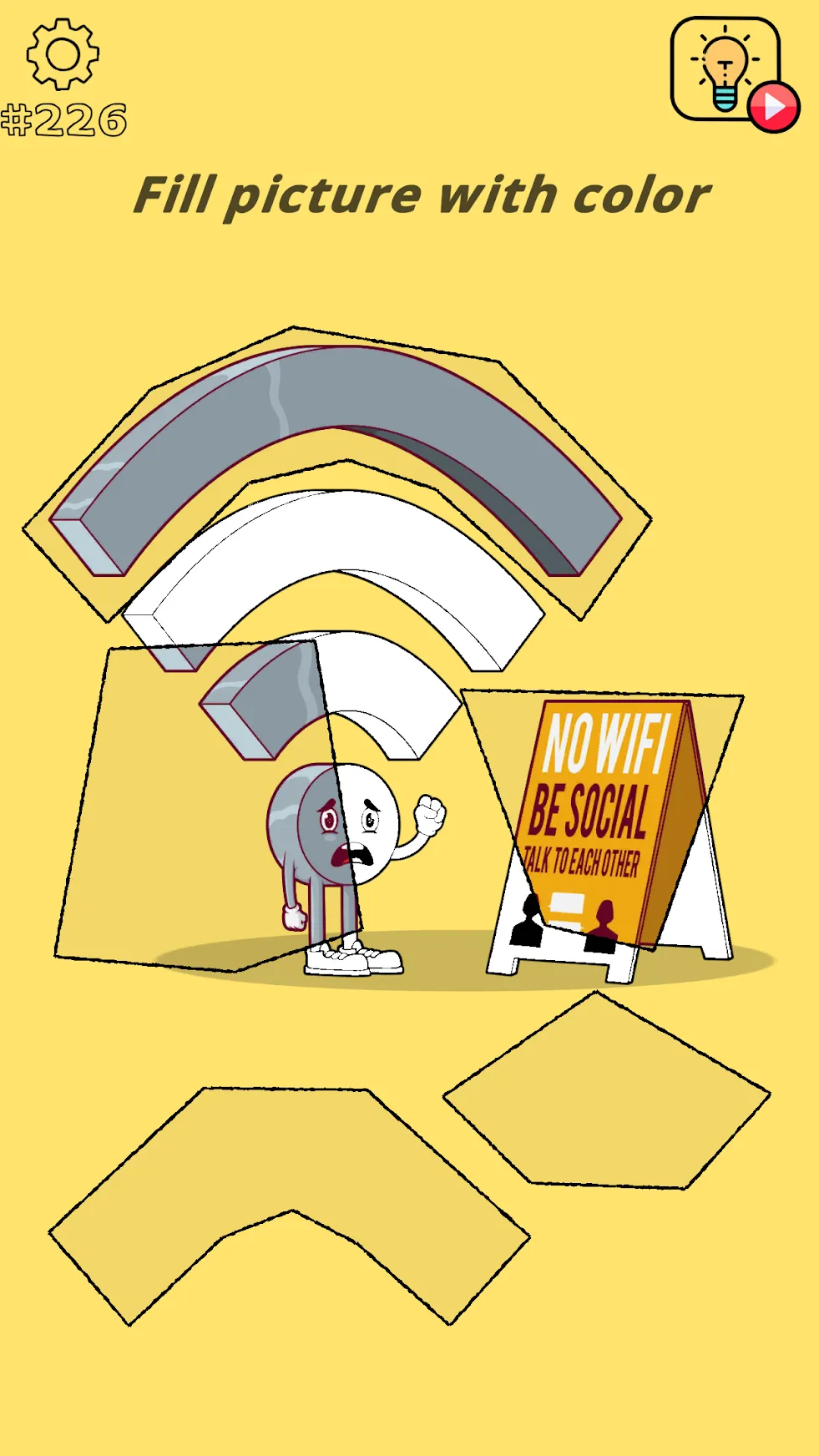 Brain Wash – Amazing Jigsaw Thinking Game [мод: бесплатные покупки] Screenshot 3