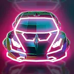 Скачать Neon Flytron: Киберпанк Симулятор Летающей Машины [мод: меньше препятствий] на Андроид