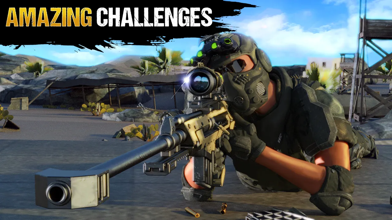 Sniper Shooter 3D: Лучший Шутер – от первого лица [мод: много денег] Screenshot 1