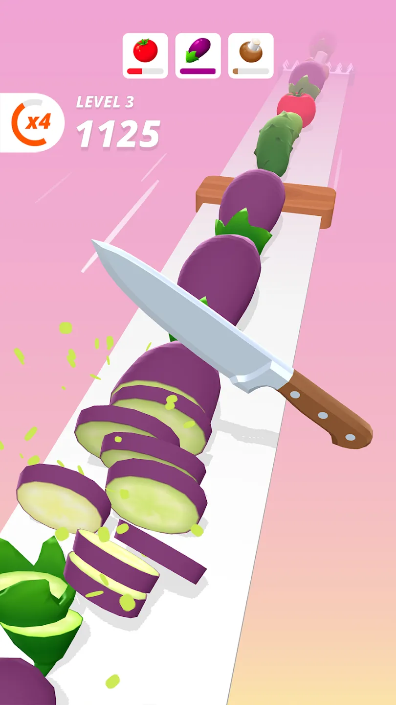 Perfect Slices v1.4.48 APK Мод (Много денег) Screenshot 1