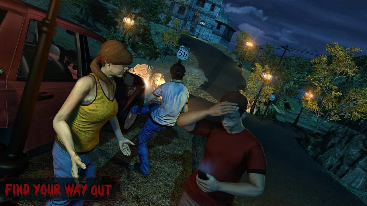 Horror Clown Survival [мод: бесплатные покупки] Screenshot 3