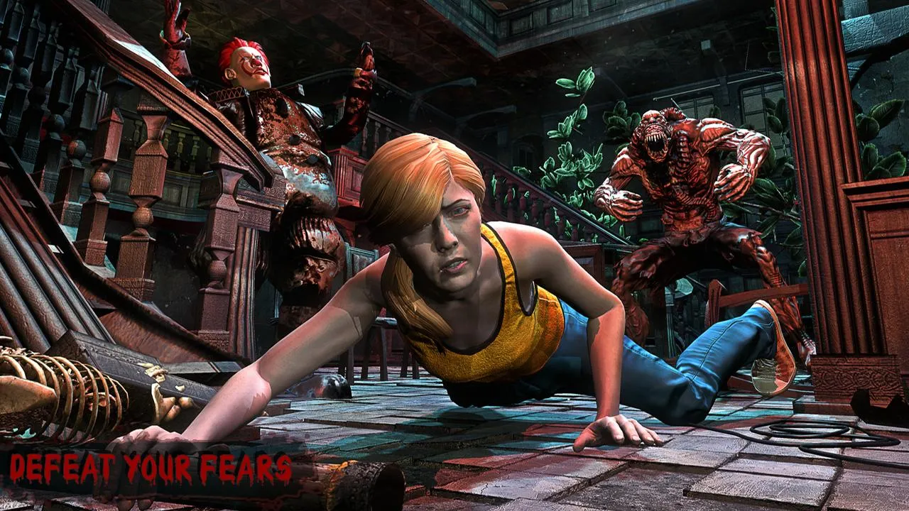 Horror Clown Survival [мод: бесплатные покупки] Screenshot 5