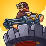 Скачать Steampunk Defense: Tower Defense [мод: много денег] на Андроид