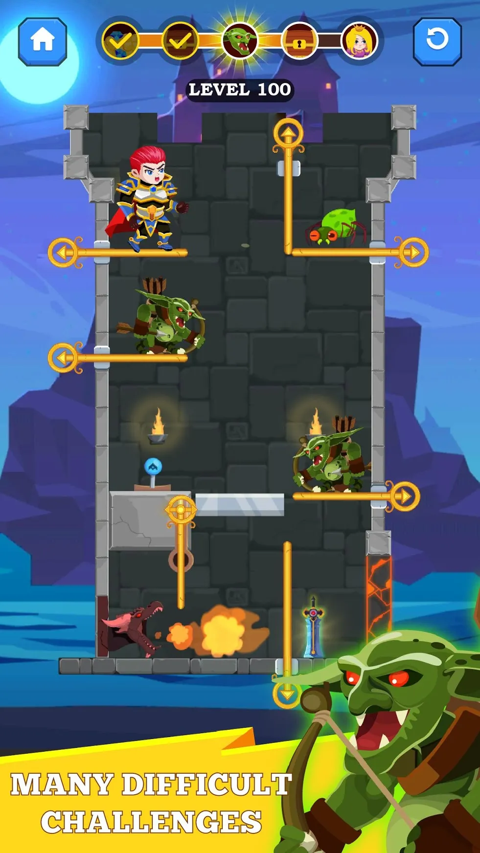 Hero Rescue [мод: много денег] Screenshot 5